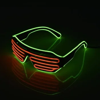 LED akiniai keliomis spalvomis
