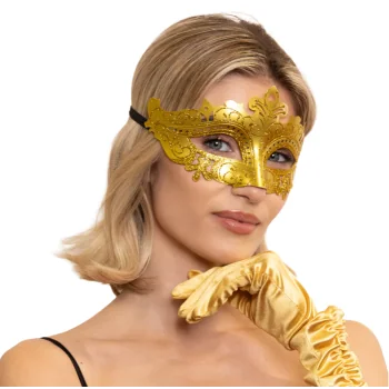 Auksinė venecijos kaukė su...